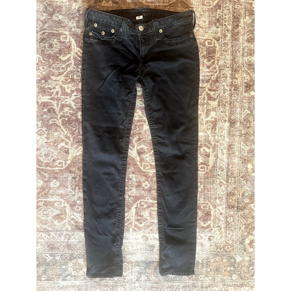 True Religion Black Skinny Jeans